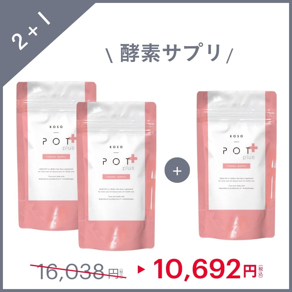 【2+1】コウソポットセット