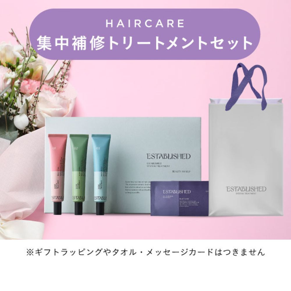 【母の日限定】ESTABLISHED 集中補修トリートメントセット